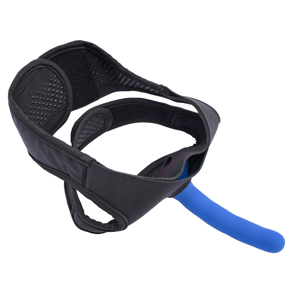 Pivot In Your Face Strap On Black Face Sitter Strap On Harness (No Probe Included)
