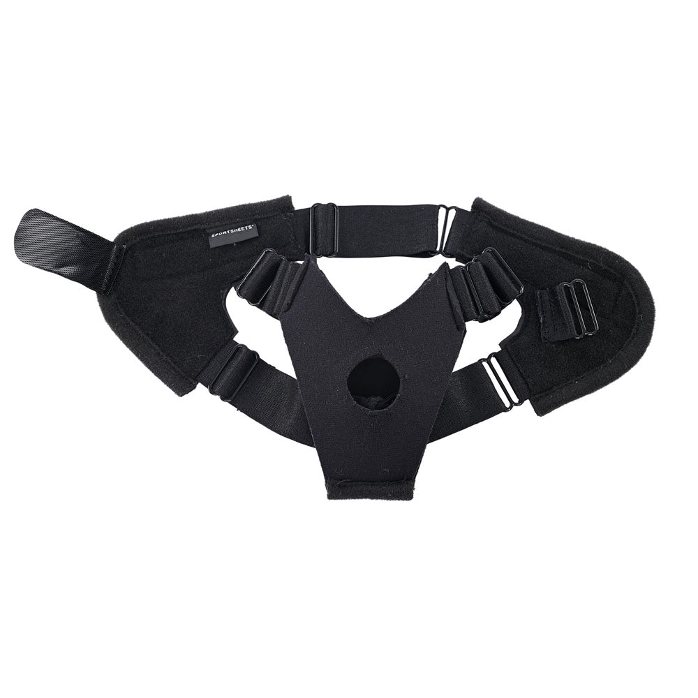 Pivot Flex Foot Strap On Adjustable Strap On Harness (No Probe Included)