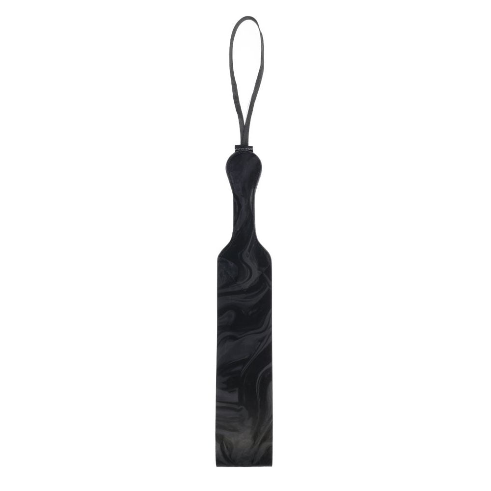 Sportsheets Velvet Noir Loop Paddle Black 42 Cm Paddle
