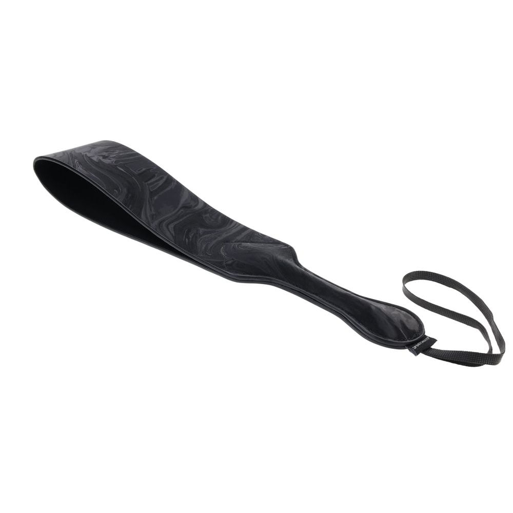 Sportsheets Velvet Noir Loop Paddle Black 42 Cm Paddle