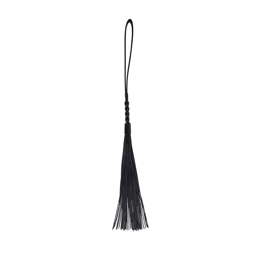 Sex & Mischief Noir Whip Black 40 Cm Rubber Whip