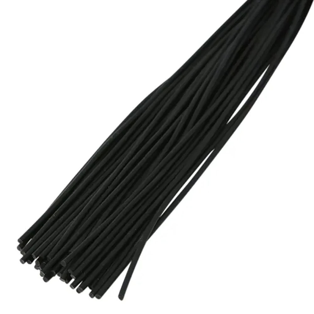 Sex & Mischief Noir Whip Black 40 Cm Rubber Whip