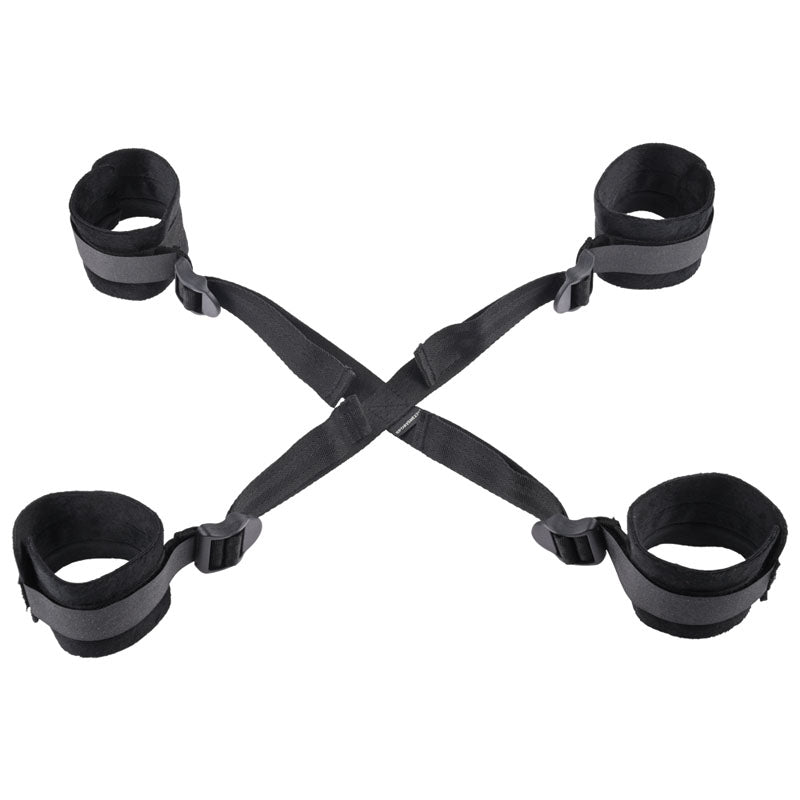 Sex & Mischief Hog Tie Black Restraint