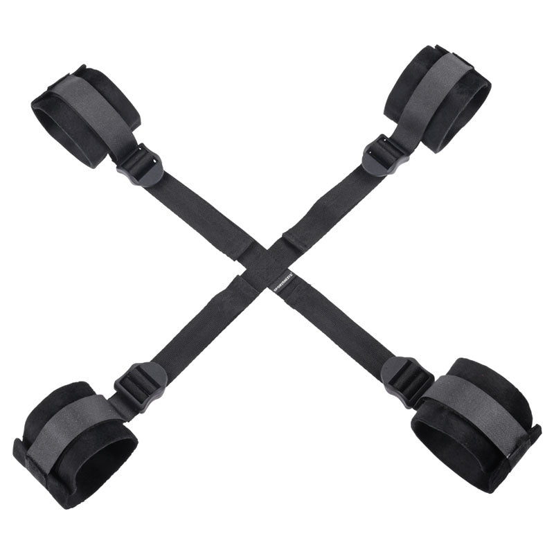 Sex & Mischief Hog Tie Black Restraint