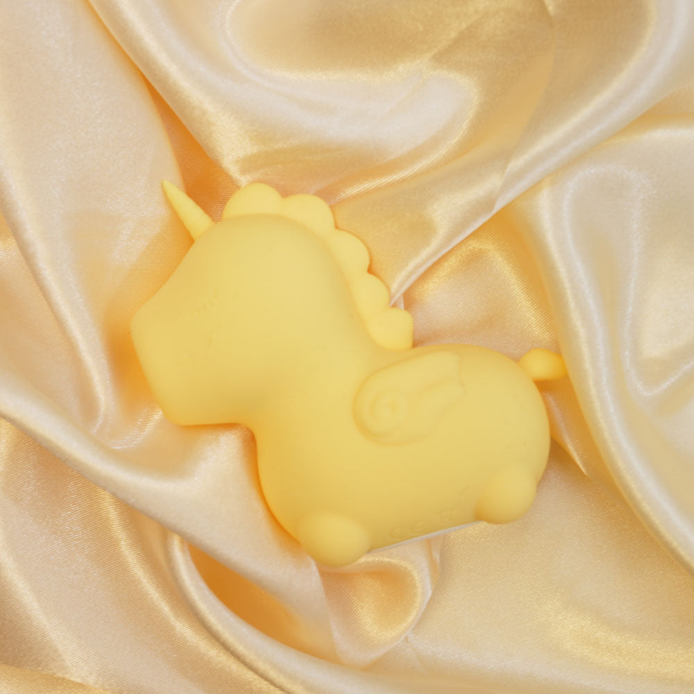 Unihorn Bean Blossom Yellow Usb Rechargeable Flicking Stimulator