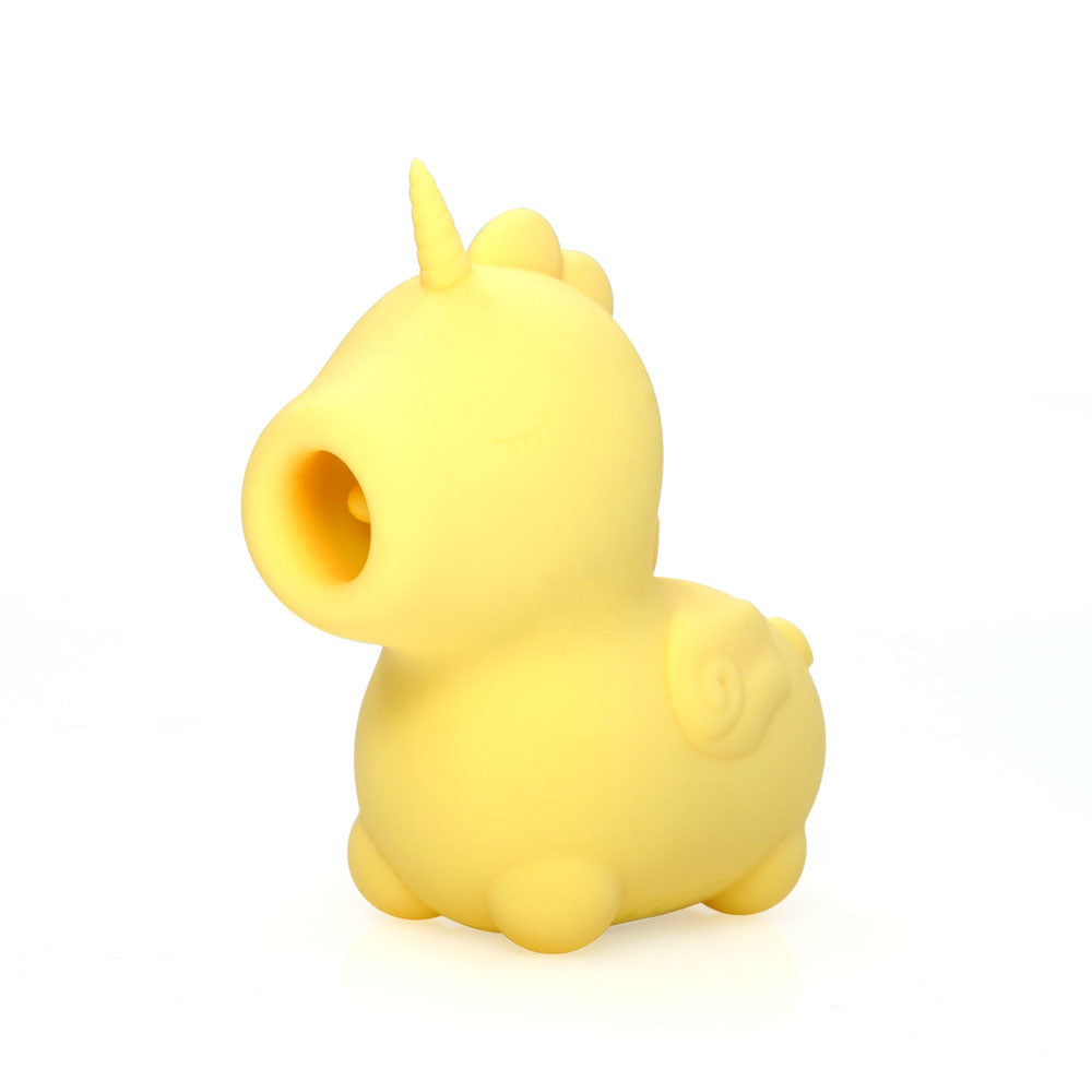 Unihorn Bean Blossom Yellow Usb Rechargeable Flicking Stimulator