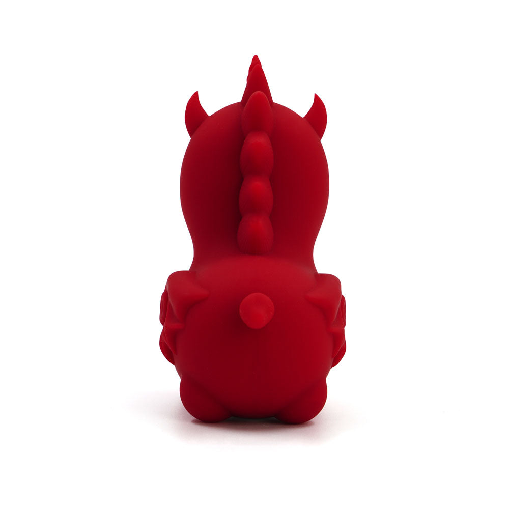Unihorn Blaze Diablo Red Usb Rechargeable Forked Tongue Flicking Stimulator