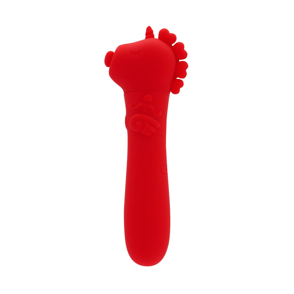 Unihorn Usb Bullet Cupid's Beau Red Usb Rechargeable Vibrating Bullet