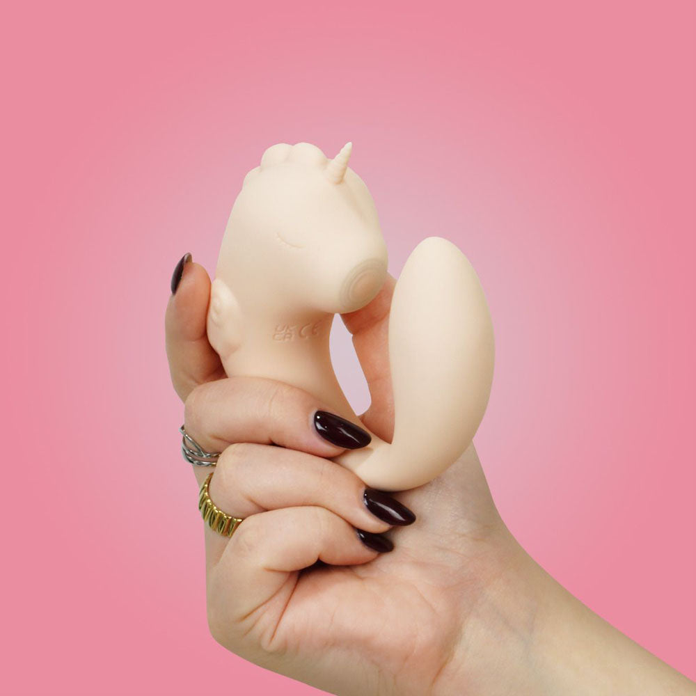 Unihorn C Horse Coral Throb Coral Usb Rechargeable Dual Unicorn Vibrator