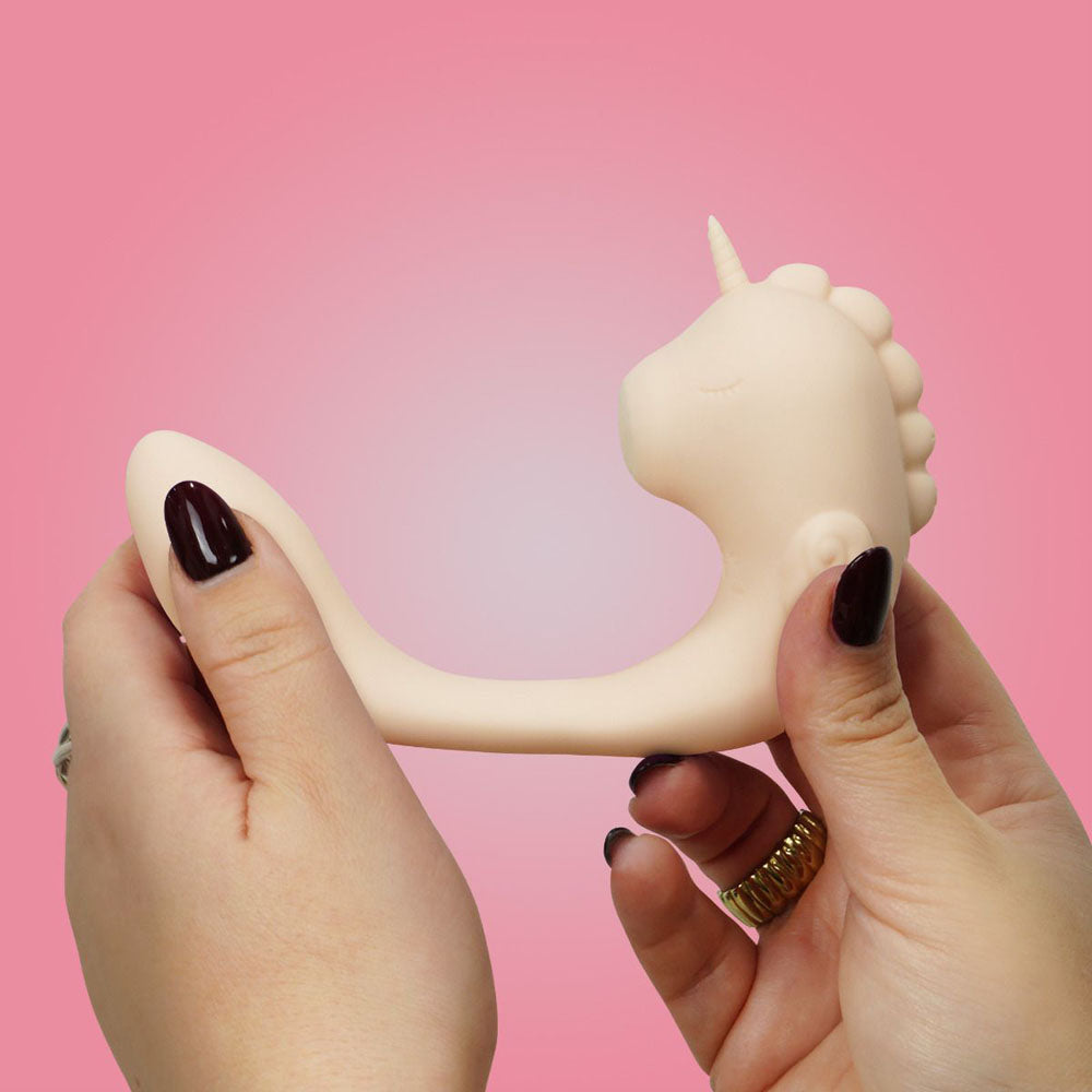 Unihorn C Horse Coral Throb Coral Usb Rechargeable Dual Unicorn Vibrator