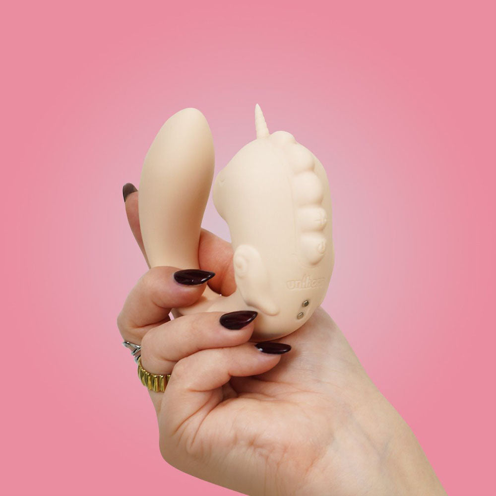 Unihorn C Horse Coral Throb Coral Usb Rechargeable Dual Unicorn Vibrator