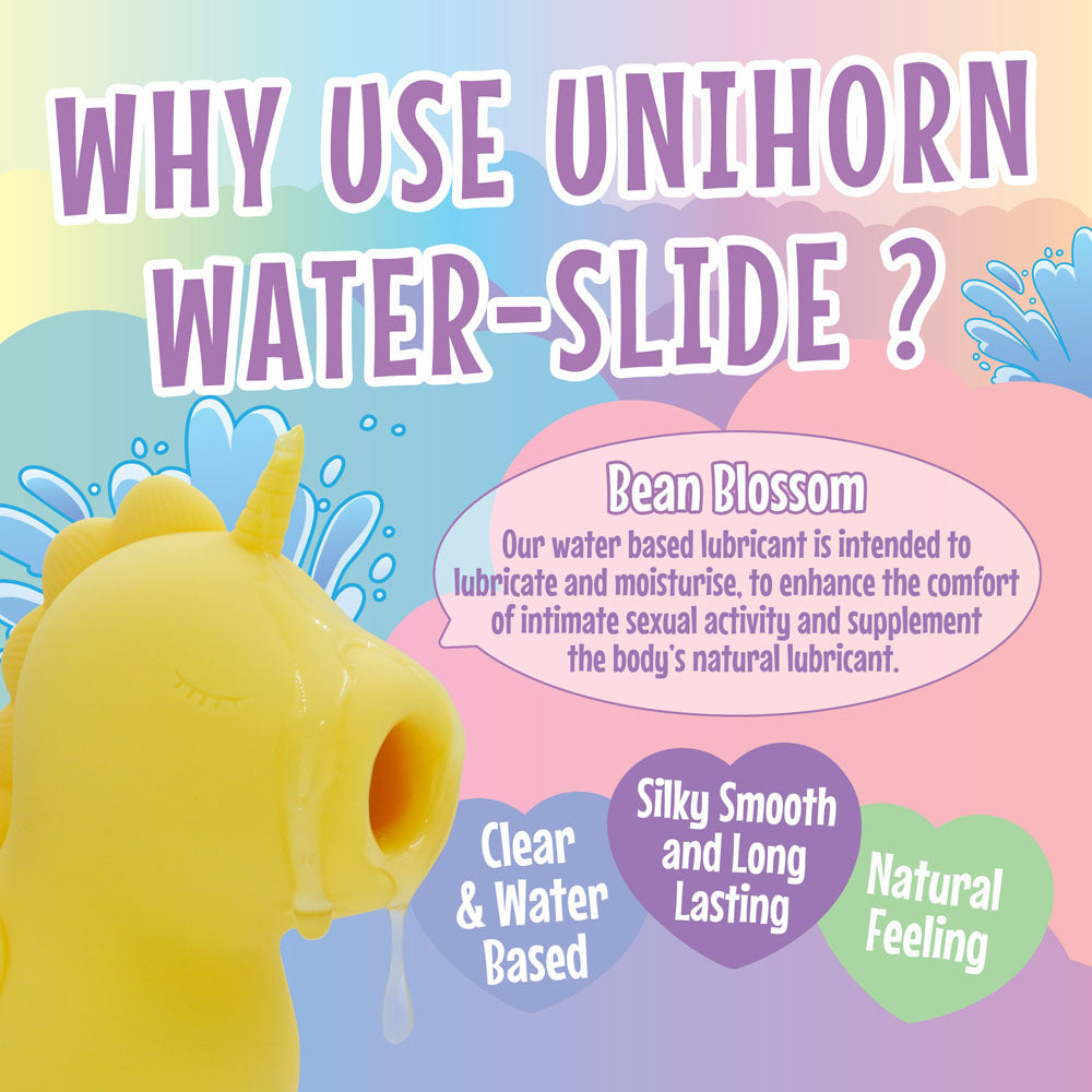 Unihorn Water Slide Lubricant Water Based Lubricant 130 Ml Bottle