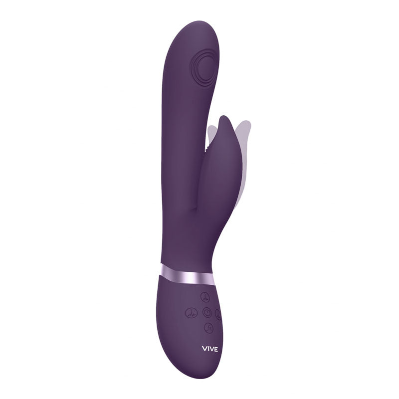 Vive Aimi Purple Purple 22.3 Cm Usb Rechargeable Rabbit Vibrator