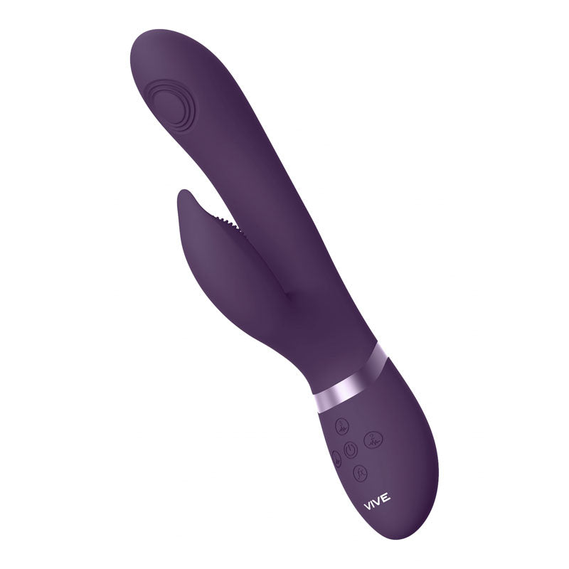 Vive Aimi Purple Purple 22.3 Cm Usb Rechargeable Rabbit Vibrator