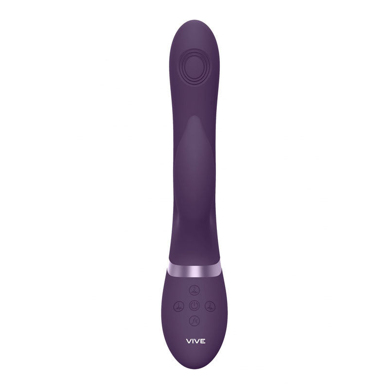 Vive Aimi Purple Purple 22.3 Cm Usb Rechargeable Rabbit Vibrator