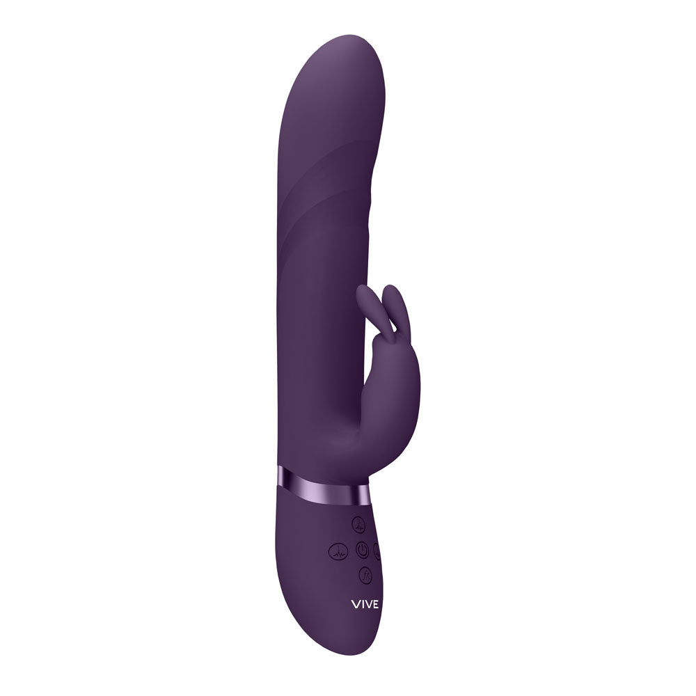 Vive Nari Purple Purple 24.1 Cm Usb Rechargeable Rabbit Vibrator