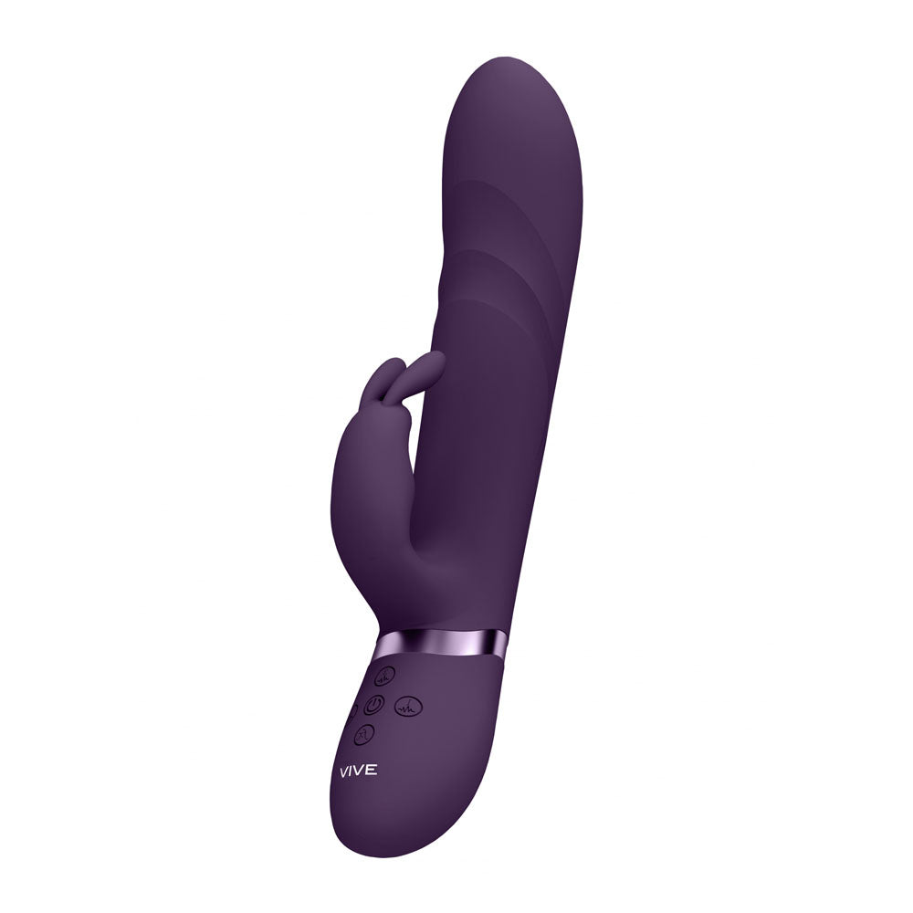 Vive Nari Purple Purple 24.1 Cm Usb Rechargeable Rabbit Vibrator