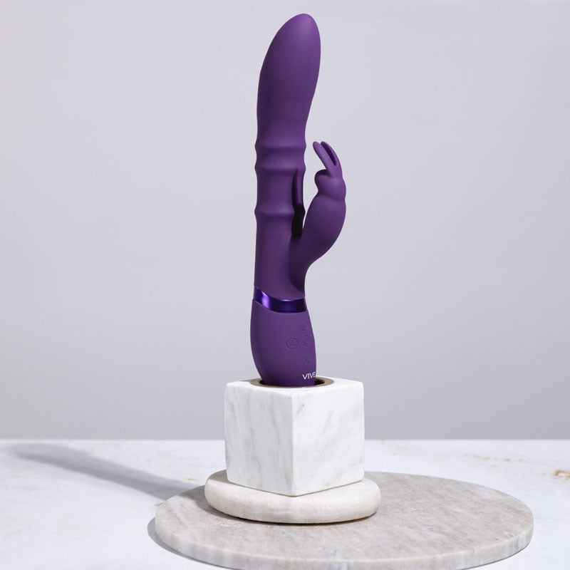 Vive Sora Purple Purple 24.2 Cm Usb Rechargeable Rabbit Vibrator