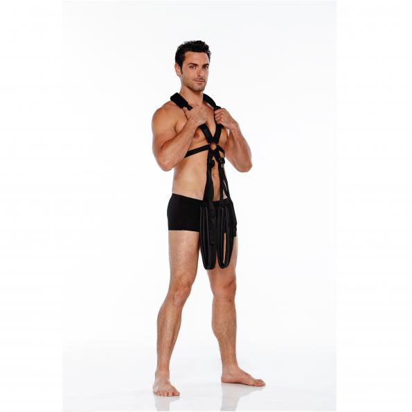 Whip Smart Body Swing Black Body Swing Harness
