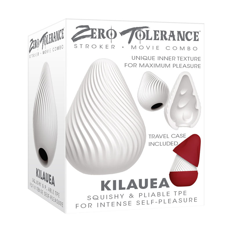 Zero Tolerance Kilauea White Mini Stroker Egg