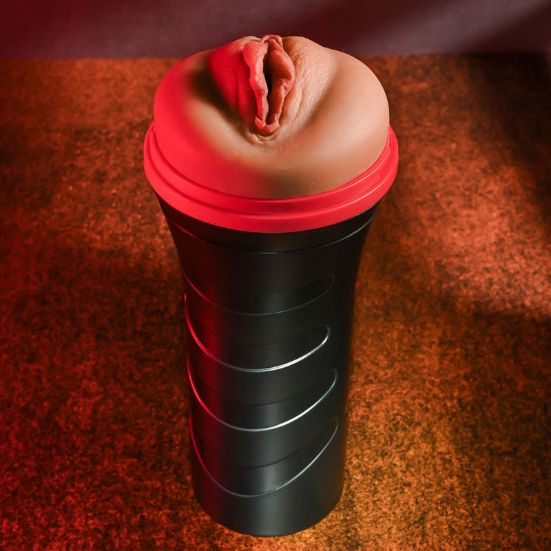 Zero Tolerance Pop On The Go Dark Brown Vagina Masturbator