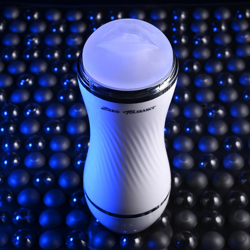 Zero Tolerance Double Dip White/Clear 21.2 Cm Double Ended Stroker