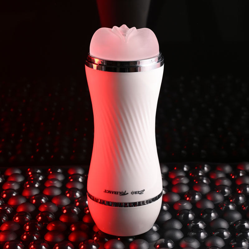 Zero Tolerance Double Dip White/Clear 21.2 Cm Double Ended Stroker