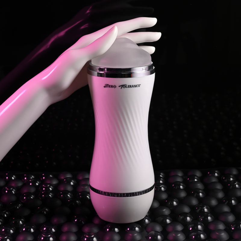 Zero Tolerance Double Dip White/Clear 21.2 Cm Double Ended Stroker