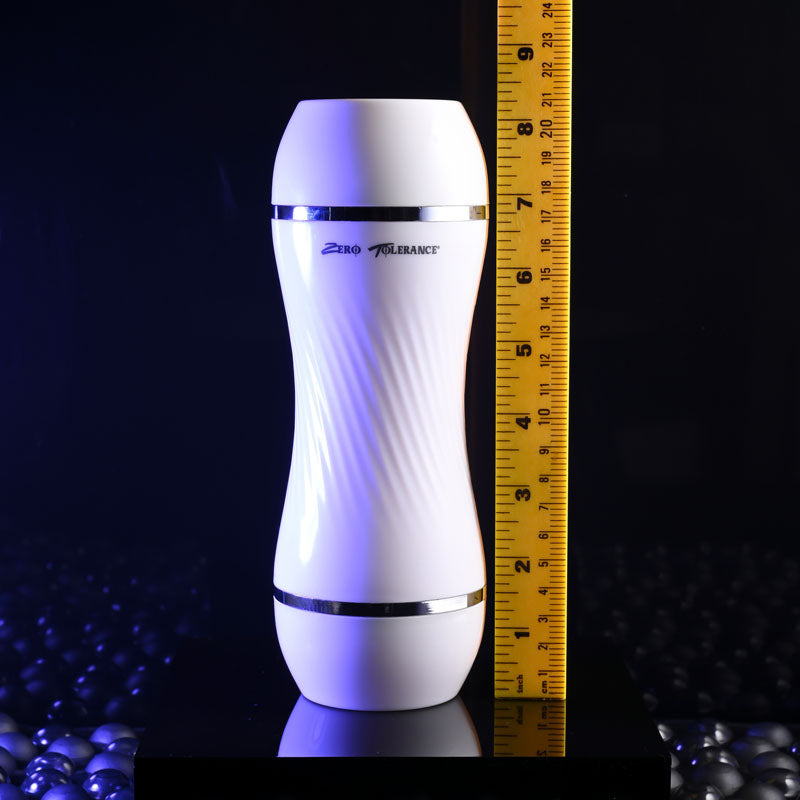 Zero Tolerance Double Dip White/Clear 21.2 Cm Double Ended Stroker