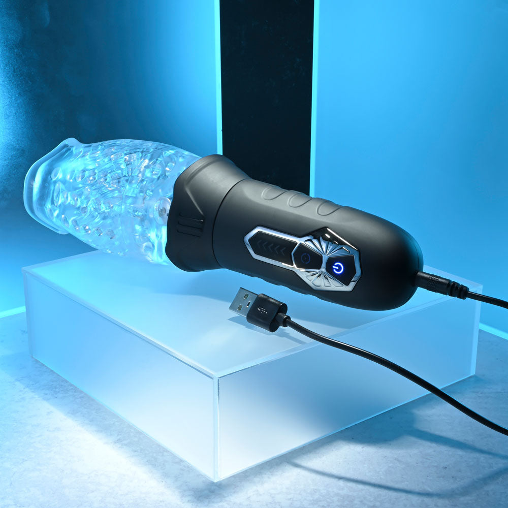 Zero Tolerance Cyclone Usb Rechargeable Spinning & Vibrating Stroker