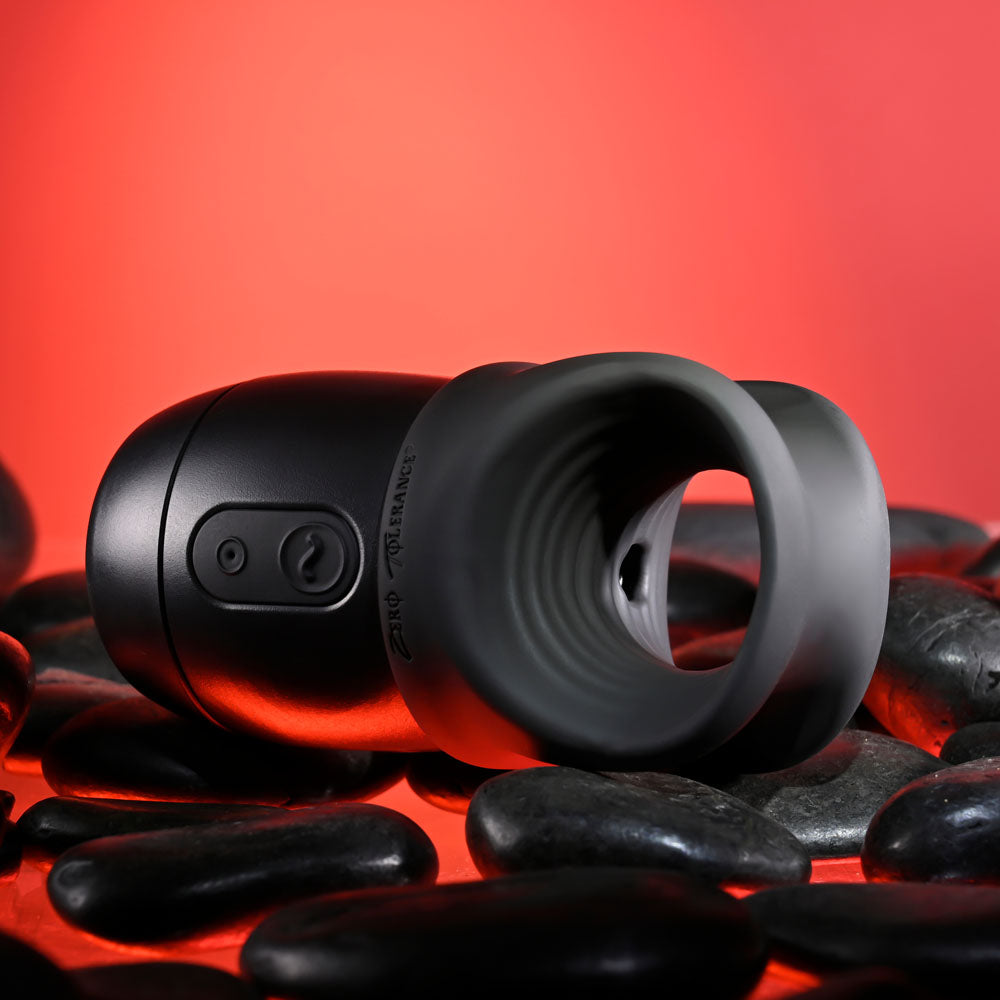 Zero Tolerance Wet It Be Black Usb Rechargeable Vibrating And Self Lubricating Stroker