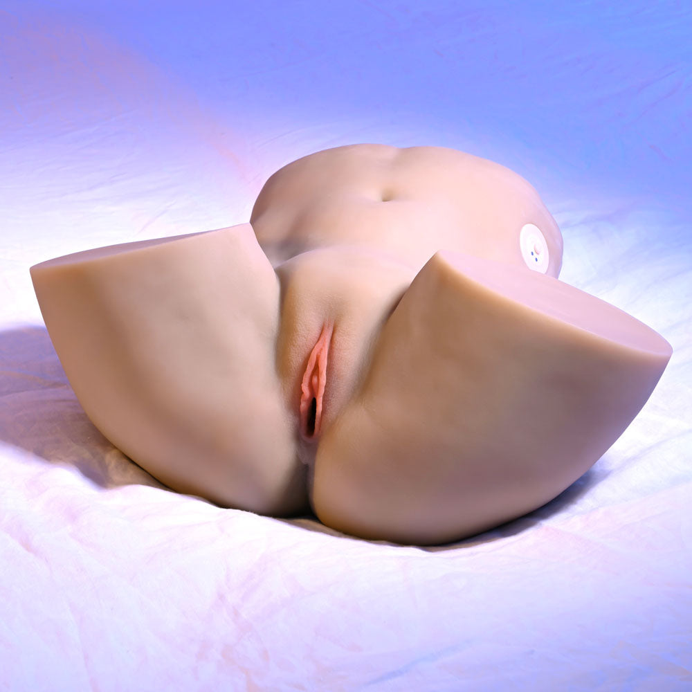 Zero Tolerance Come Play With Me Light Flesh Lifesize Usb Rechargeable Thrusting Torso Masturbator