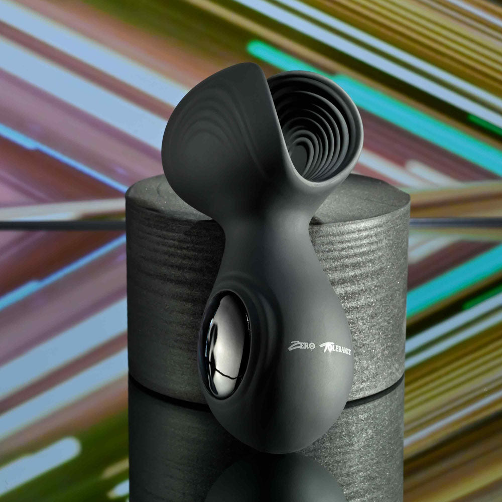 Zero Tolerance Handy Helper Black Usb Rechargeable Vibrating Stroker