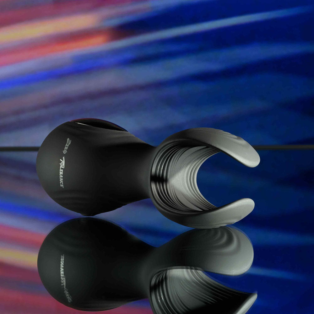 Zero Tolerance Handy Helper Black Usb Rechargeable Vibrating Stroker