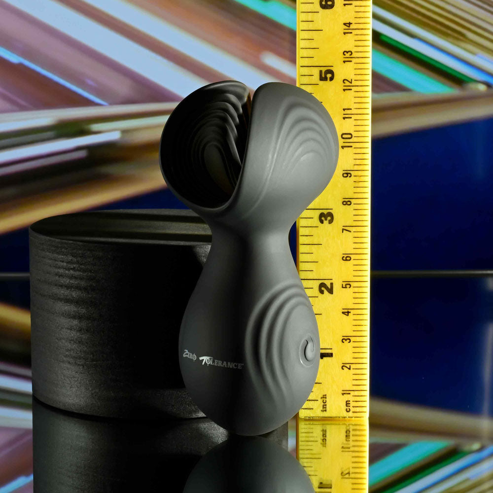Zero Tolerance Handy Helper Black Usb Rechargeable Vibrating Stroker