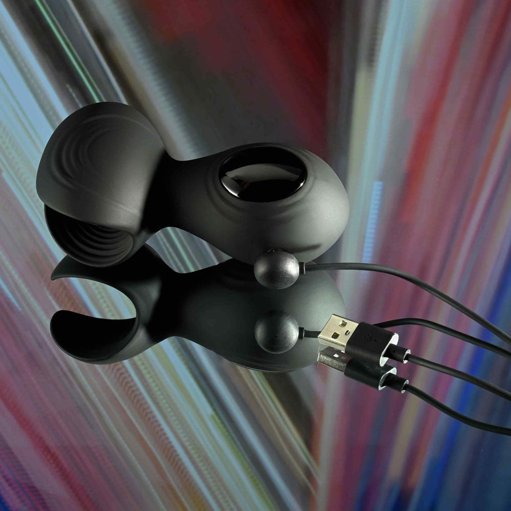 Zero Tolerance Handy Helper Black Usb Rechargeable Vibrating Stroker