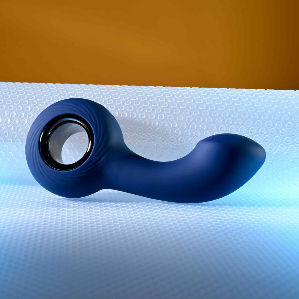 Zero Tolerance The Reach Blue 13.8 Cm Usb Rechargeable Vibrating Anal Plug