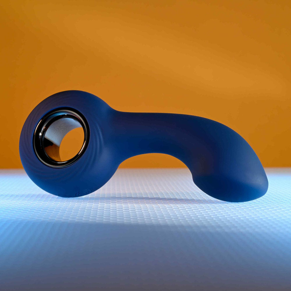 Zero Tolerance The Reach Blue 13.8 Cm Usb Rechargeable Vibrating Anal Plug