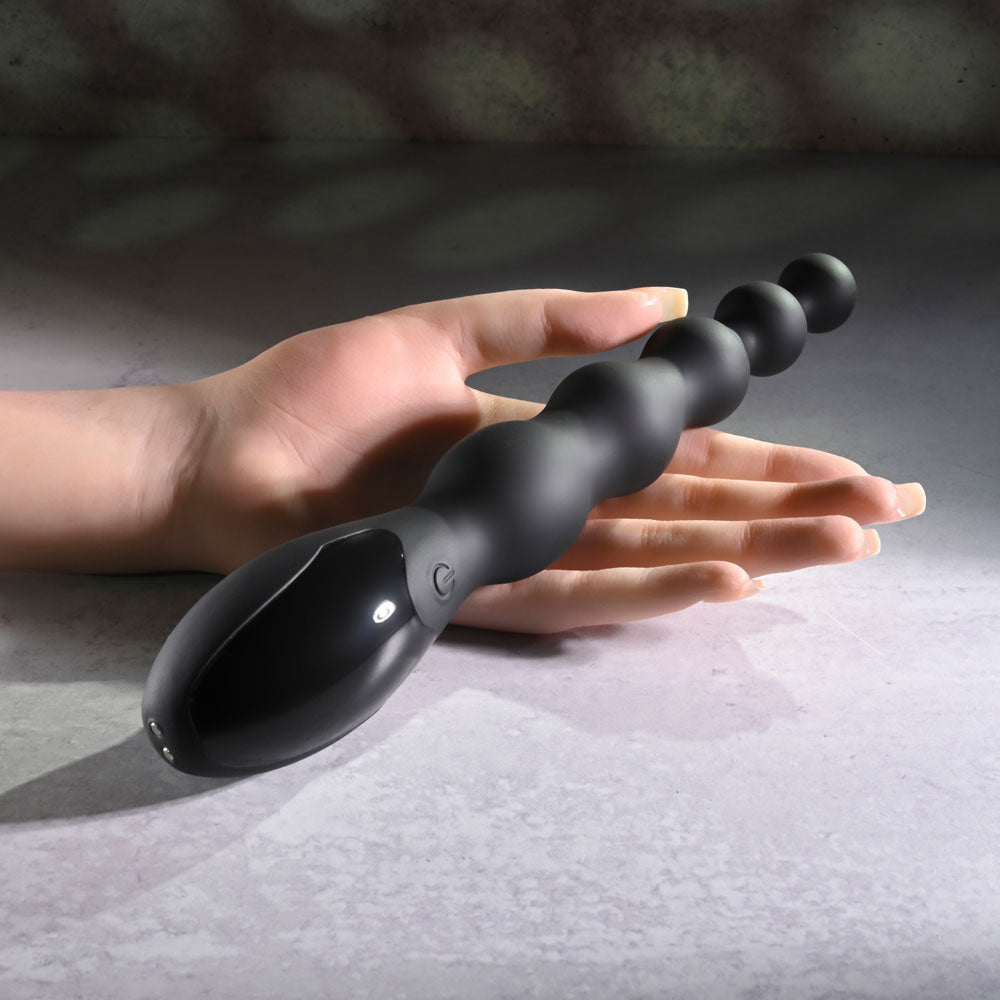 Zero Tolerance Backdoor Baton Black 24 Cm Usb Rechargeable Vibrating Anal Beads