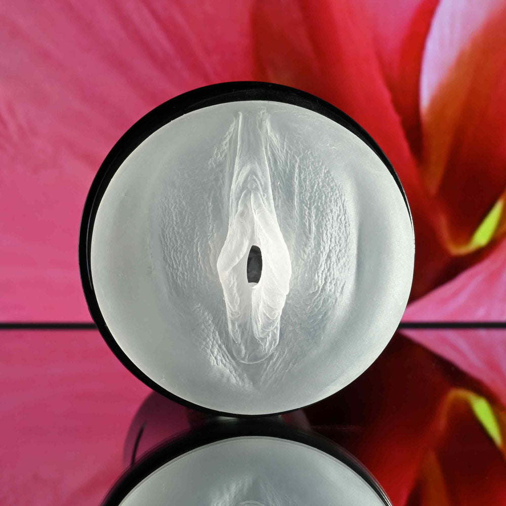 Zero Tolerance Hold Tight Clear Usb Rechargeable Vibrating Vagina Stroker
