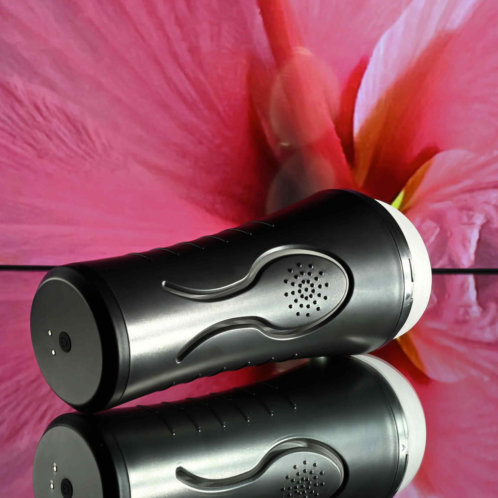Zero Tolerance Hold Tight Clear Usb Rechargeable Vibrating Vagina Stroker