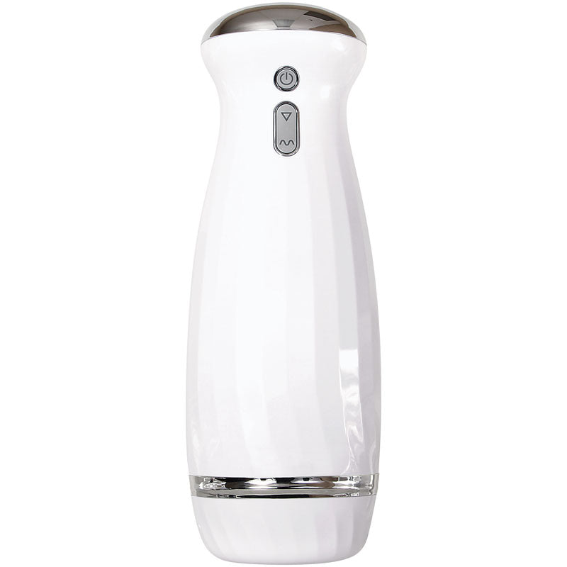 Zero Tolerance The Thrusting Stroker White Usb Rechargeable Thrusting Masturbator