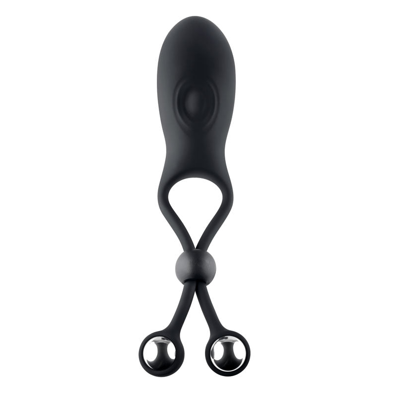 Zero Tolerance The Big Bang Black Usb Rechargeable Vibrating Lasso Cock Ring