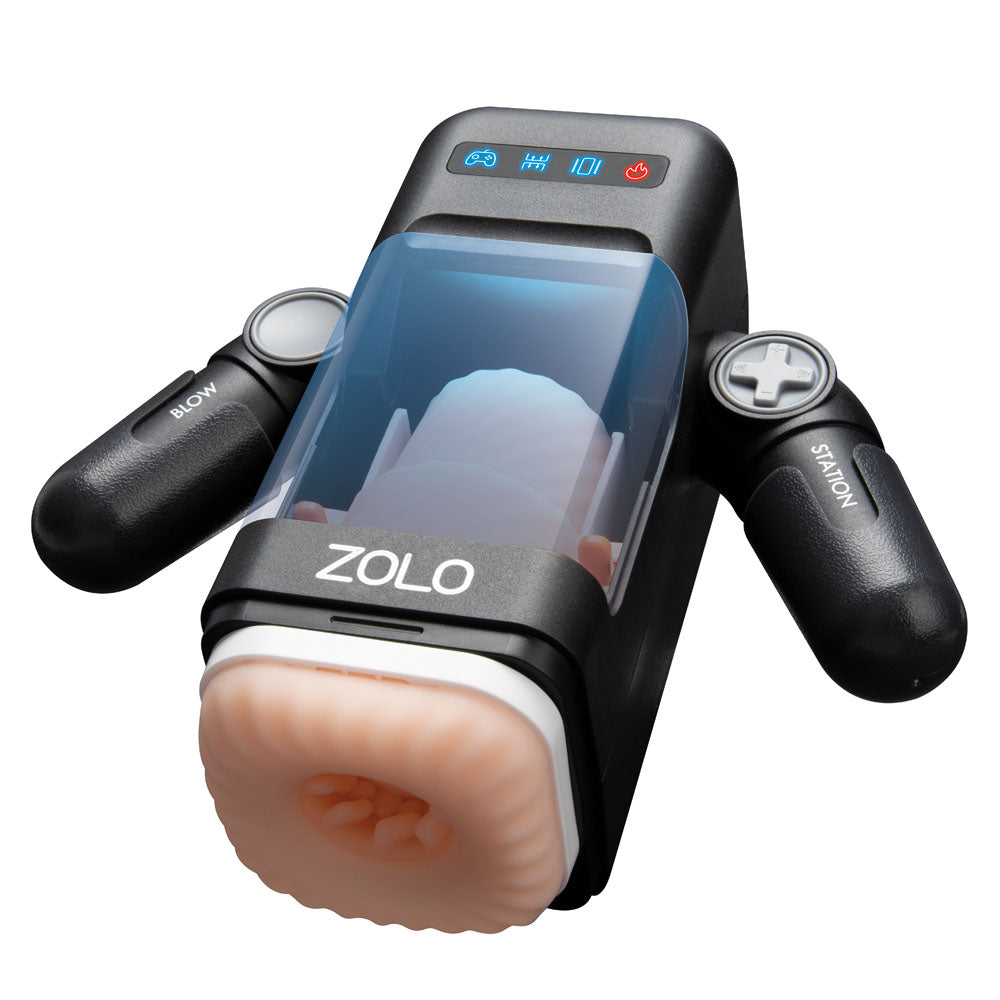 Zolo Blowstation Usb Rechargeable Auto Blowjob Masturbator