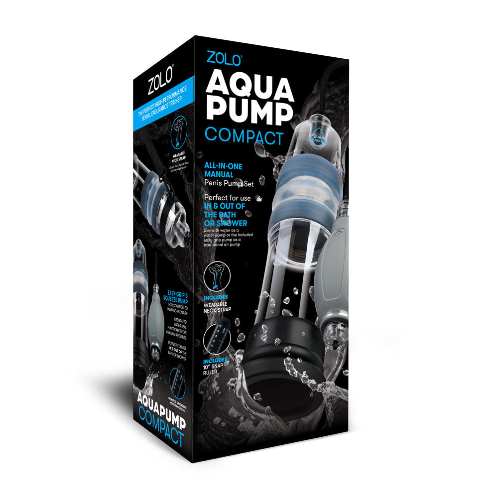 Zolo Aquapump Compact Clear Water Penis Pump
