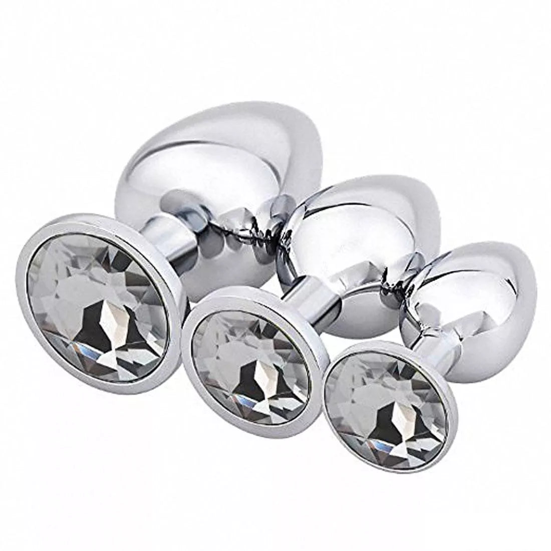 Anal Plug Metal Set of Three