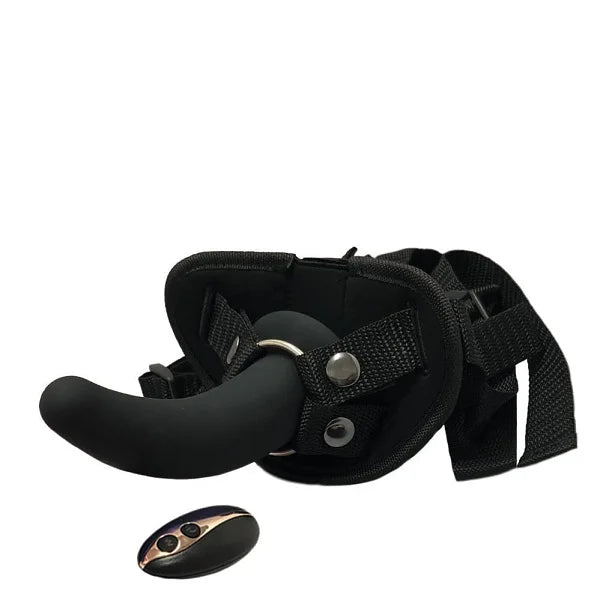 5 Inch Vibration Dildo Strap-On with Remote