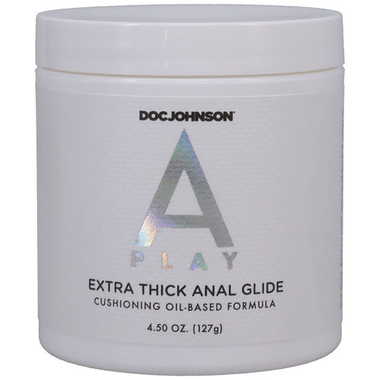 A Play Extra Thick Anal Glide Oil Based Fisting Lubricant 127 Gram Tub