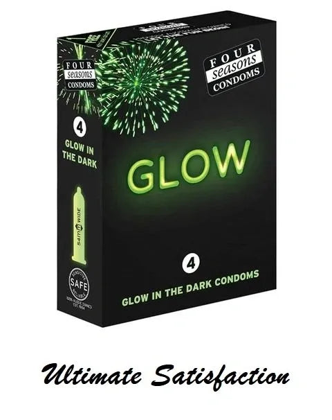 Glow In The Dark Lubricated Condoms