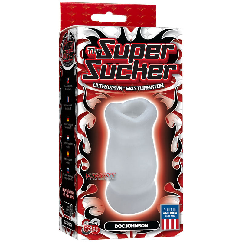 The Super Sucker Ur3 Masturbator Clear Masturbator Sleeve